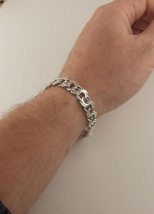 Срібний браслет (ланцюг, ланцюг) срібло 925 пр. срибло