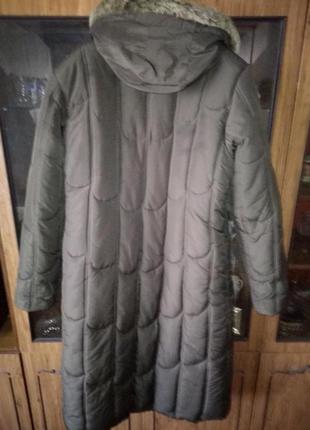 Зимове жіноче пальто у плашівці6 фото