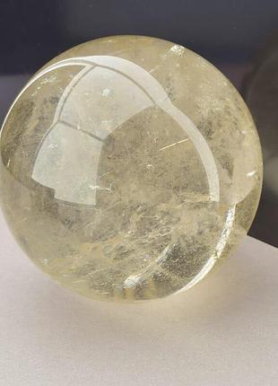 Куля раухтопаз природний мінерал, розмір 86x86 мм.