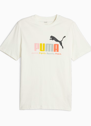 Чоловіча футболка puma essentials+ men's multicolor tee нова оригінал з сша