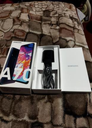 Смартфон samsung galaxy a70 2019 sm-a705f 6/128gb black (sm-a705fn-ds)
