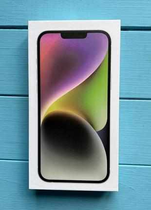 Коробка apple iphone 14 plus purple