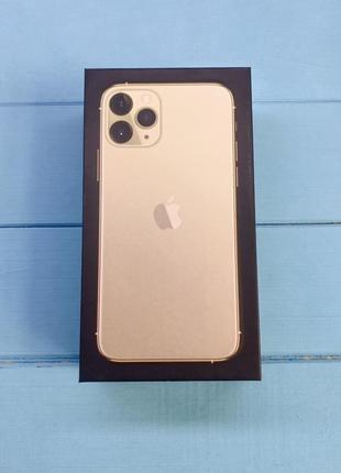 Коробка apple iphone 11 pro gold