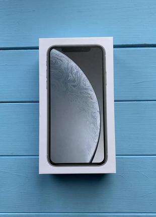 Коробка apple iphone xr white2 фото