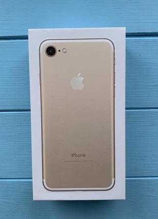Коробка apple iphone 7 gold3 фото