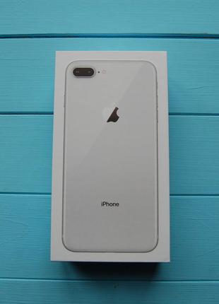 Коробка apple iphone 8 plus silver