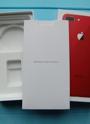 Коробка apple iphone 8 plus red2 фото