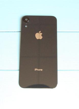 Задня панель корпуса apple iphone xr black