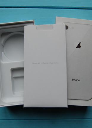 Коробка apple iphone 8 silver2 фото