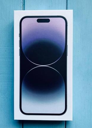 Коробка apple iphone 14 pro max deep purple