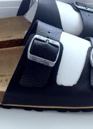 Мюлі ортопедичні paul vesterbro leather mules6 фото