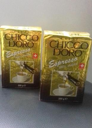 Кава chicco d'oro espresso мелена 250 г