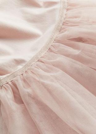 Платье на девочку розовое hm new3 фото