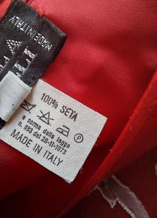 Женская шелковая юбка manuela fumagalli италия, s 44р., шелк5 фото