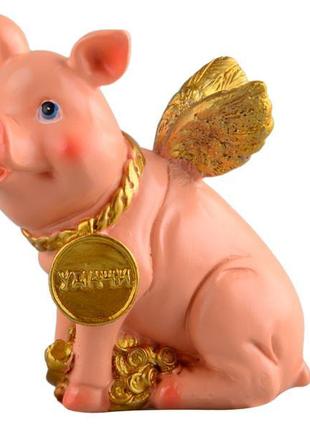 Фігурка "свинка на багатство" 8,4 см