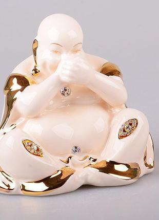Фігурка декоративна "будда: мовчу" 13 см
