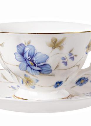 Чайний сервіз "лаура блю" 2 предмети