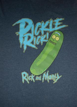 Футболка pickle rick/огурчик рик/rick and morty/рик и морти2 фото