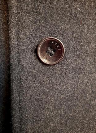 Качественное мужское пальто из шерсти и кашемира премиум класс  /next6 фото