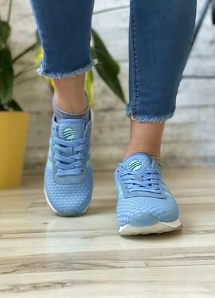 Sale! кроссовки женские adidas lite фиолетовые6 фото