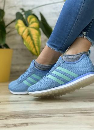 Sale! кроссовки женские adidas lite фиолетовые7 фото