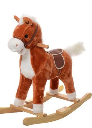 Музична конячка — гойдалка для дитини 73 х 63 х 34 см4 фото