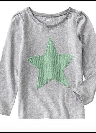 Туніка реглан светр для дівчинки зірка