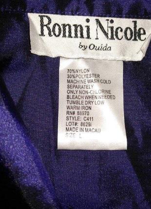 Шикарна блузка ronni nicole by ouida l 48-50 розмір.5 фото