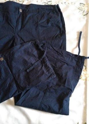 Натуральні штани 2 в 1 maxi blue від takkо німеччина 54-58 р-р4 фото