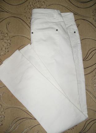 Оригинальные джинсы woman slim fit с вышивкой тсм tchibo 38 ев...4 фото