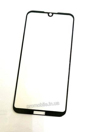 Защитное стекло huawei y5 (2019), 5d glass (full glue) black