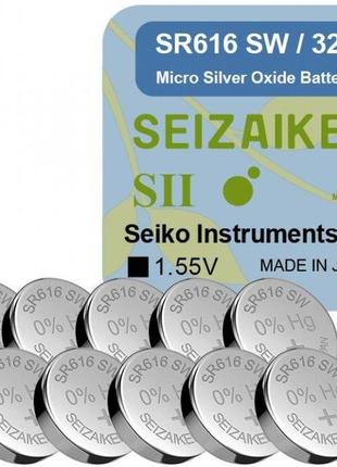 Оксид-срібно-цинкова батарейка seizaiken "таблетка" 321/sr616s...