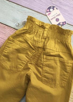 Штани банани дитячі, джинси мом для дівчаток, модні брюки з ідеальним складом 98% бавовна, 2% еласта3 фото