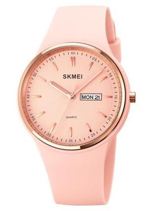 Наручний жіночий годинник skmei 1747pk pink
