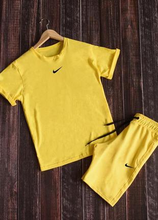 Літній чоловічий спортивний костюм комплект nike