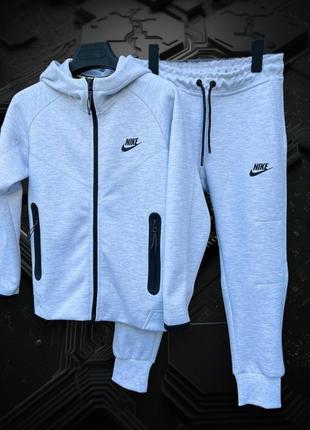 Детский подростковый спортивный костюм nike tech fleece р134-1764 фото