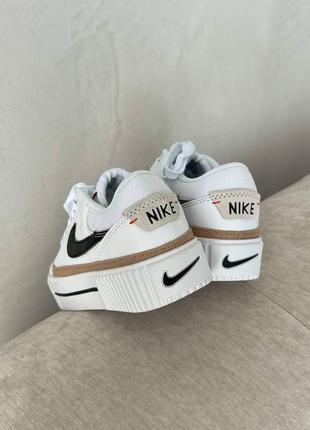 Женские кеды на платформе nike court legacy lift3 фото