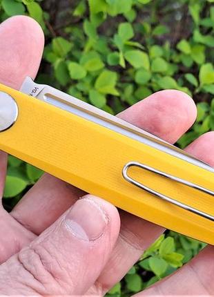 Сложный нож real steel, g slip yellow rs7843