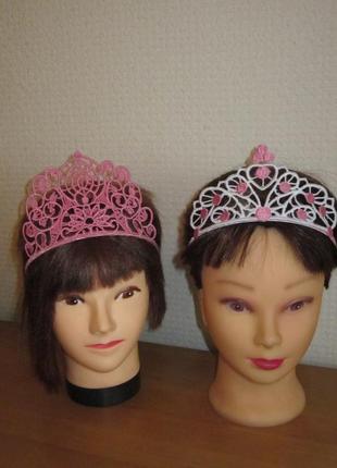 Пов'язка для волосся. аксесуар для волосся "корона".