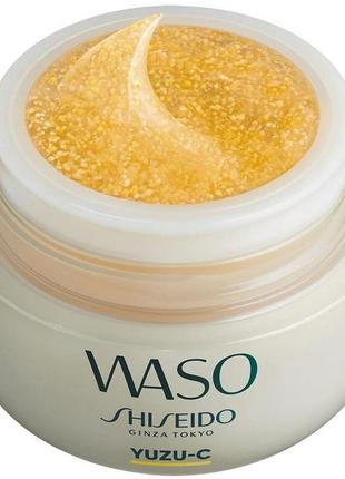 Ночная восстанавливающая маска, siseido waso yuzu-c beauty sleeping mask1 фото