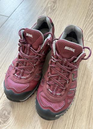 Meindl97x goretex кроссовки трекинг 37.5 женские