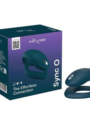Парный смарт-вибратор we-vibe sync o velvet зеленый китти