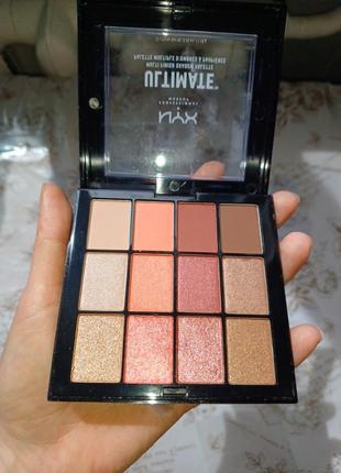 Тени для глаз nyx ultramate