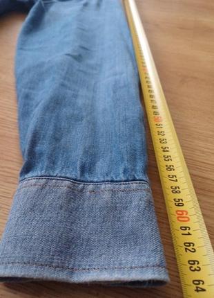 Сорочка джинсова вінтажна 
levi's 60.654.05-f83-sy2   size 40 
made in cyprus 
стан гарний9 фото