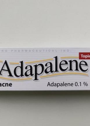 Adapalene 0.1% borg gel (адапален гель 0,1%) – 30 гр, лікування акне. термін до 09.2026