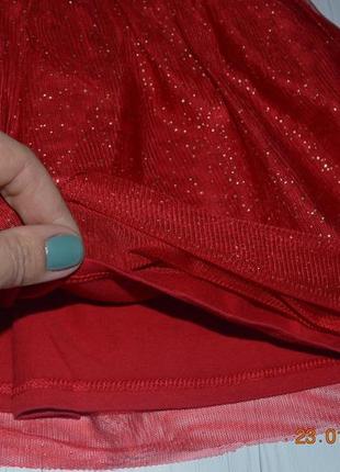 Нові яскраві новорічні плаття next розм. 1,5-2 р./92 см. і 2-3 р./98 см4 фото
