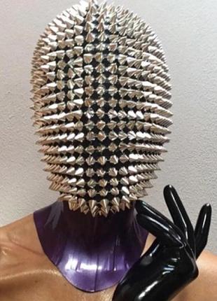Шипована маска resteq. маска із шипами. маска в шпильках. маск...