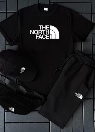 4в1 літній чоловічий спортивний костюм комплект the north face