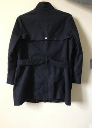 Зручна стильна куртка-тренч з натуральної бавовни (розмір 16/44-18/46)2 фото
