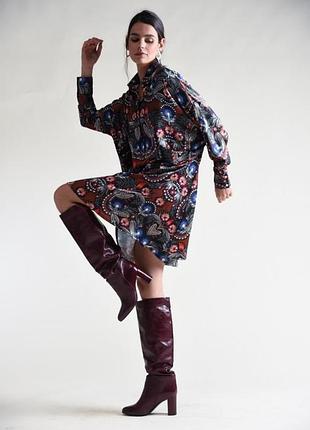 Новое платье рубашка оверсайз  molly bracken, яркое в цветочный принт